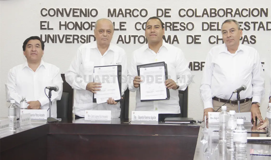 A partir del acuerdo pactado se capacitará en materia de jurisdicción a miembros del Congreso. Guillermo Ramos / CP.