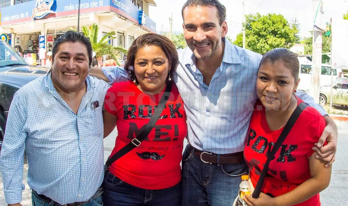 Melgar visita a la colonia San José Terán