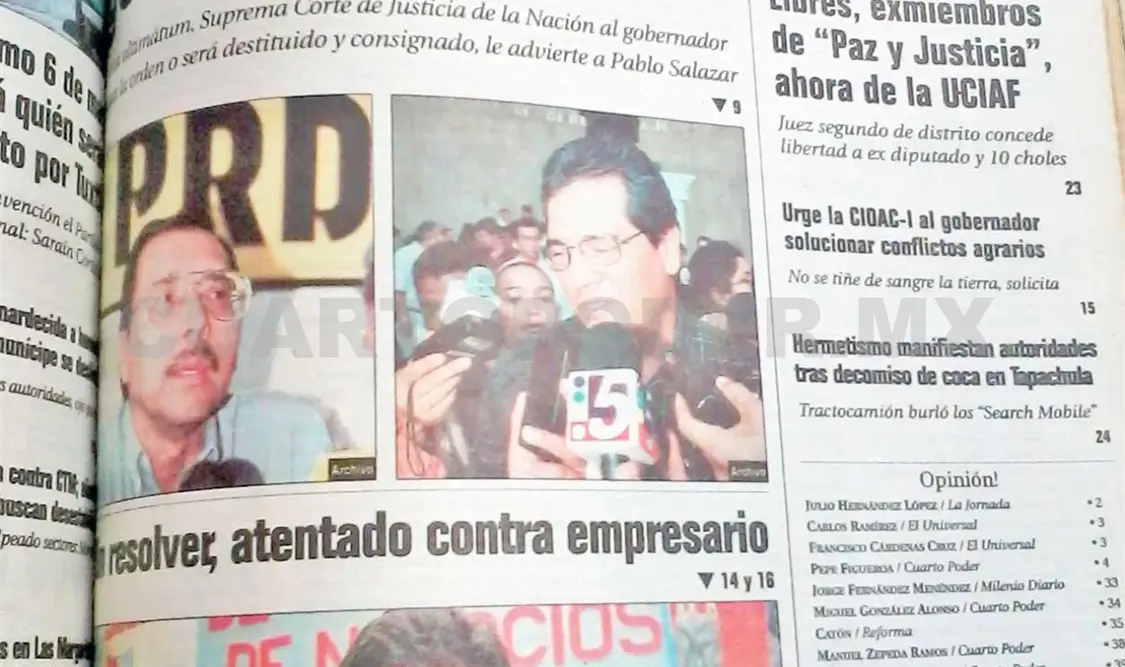 Pasado siniestro: Resuelve SCJN demanda a favor del magistrado Clemente