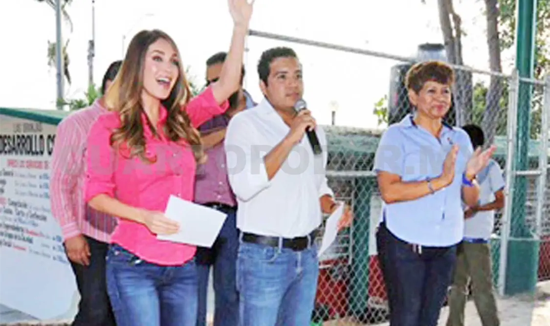 Anahí de Velasco convive con niñas y niños