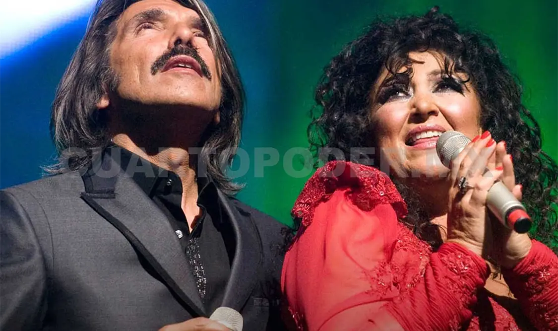Amanda Miguel y Diego Verdaguer muy enamorados
