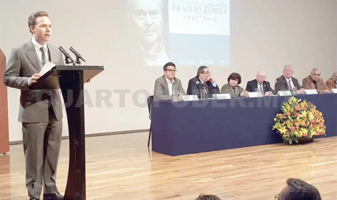 En Bellas Artes, MVC recuerda obra de “Laco”