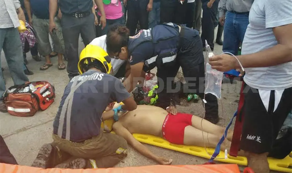 El atropellamiento fue en la 9ª Sur y calle Pensil. A. Alegría / CP
