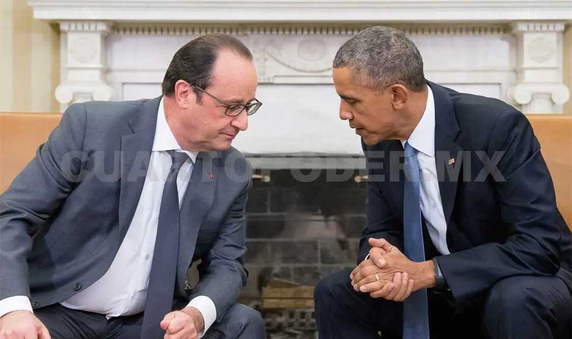 François Hollande sumó a Barack Obama en su ofensiva para destruir al Estado Islámico en Siria e Irak. AP