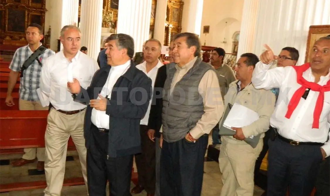 En la reunión se acordaron puntos importantes para la próxima visita del papa Francisco a Chiapas. EH / CP