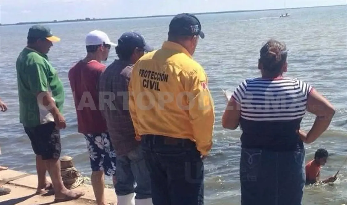 Familias completas deciden abandonar sus castividades con pescadores NV. CP