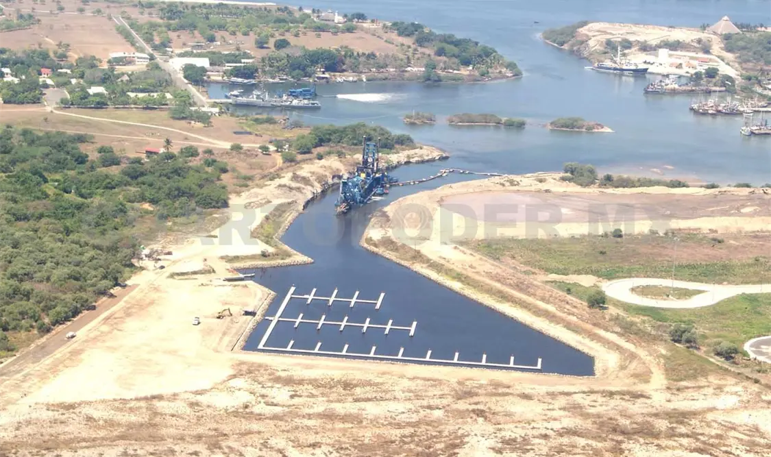 Las zonas afectadas por la contaminación se localizan en Puerto Chiapas. Cortesía