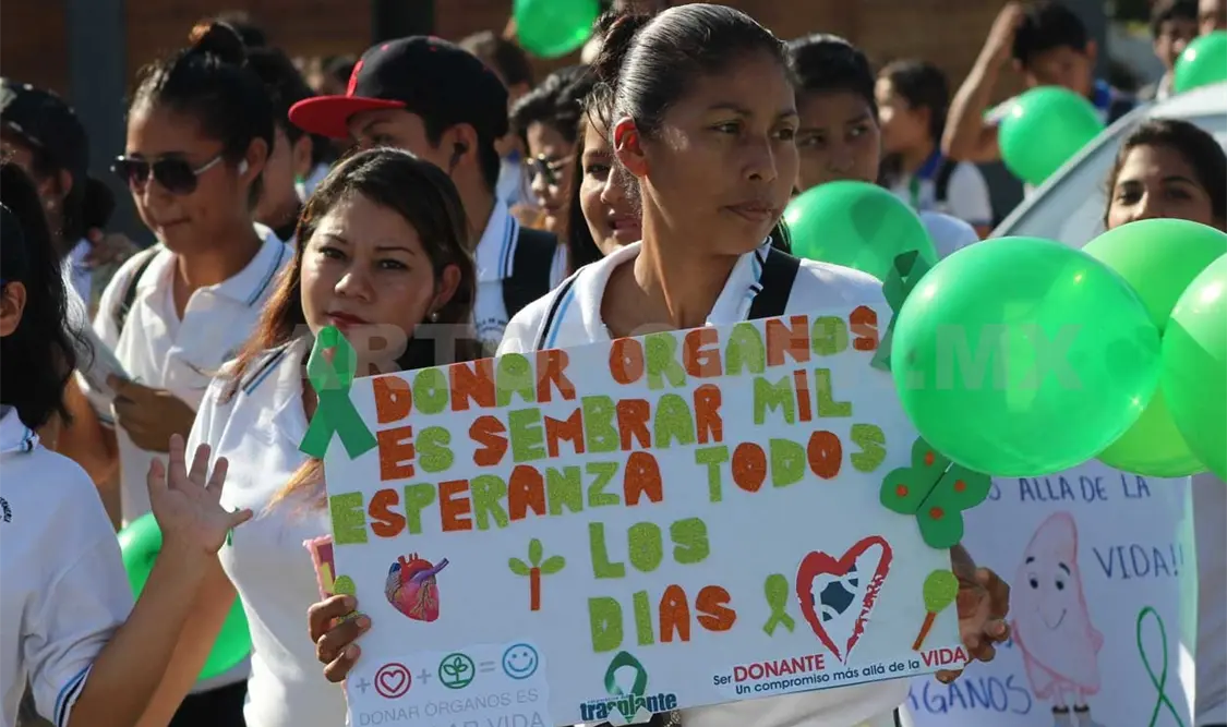 Buscan crear conciencia en la población sobre la necesidad de convertirse en donadores. Cortesía. CP