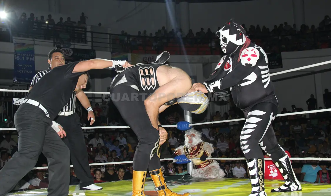 Tinieblas Jr. expondrá el título de FULL ante el Hijo del Solitario. Cortesía