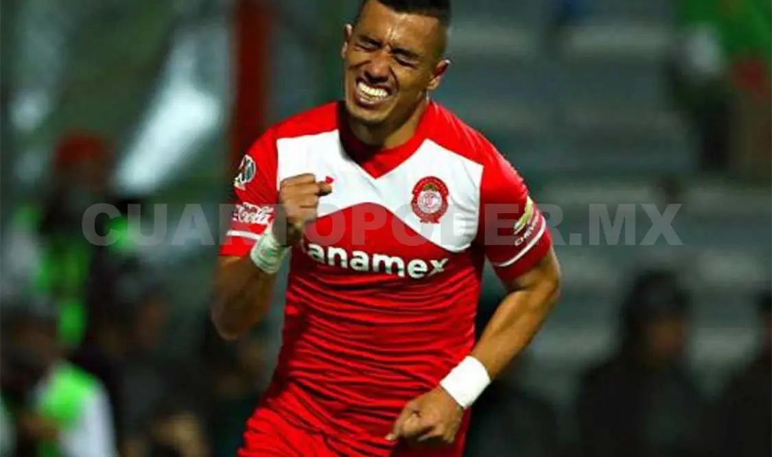 Fernando Uribe, anotador del solitario gol en la Bombonera. Cortesía