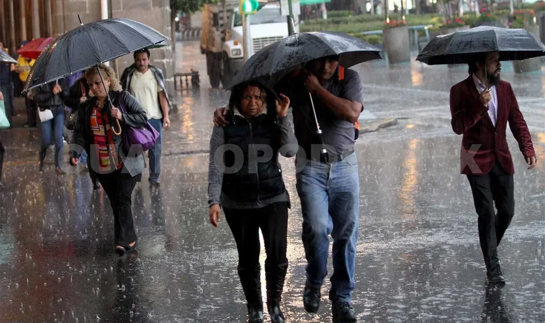 Frente frío número 17 ocasionará lluvias