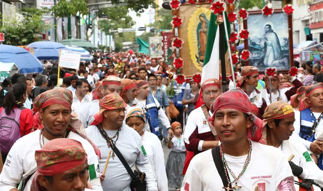 Inician peregrinaciones hacia la capital
