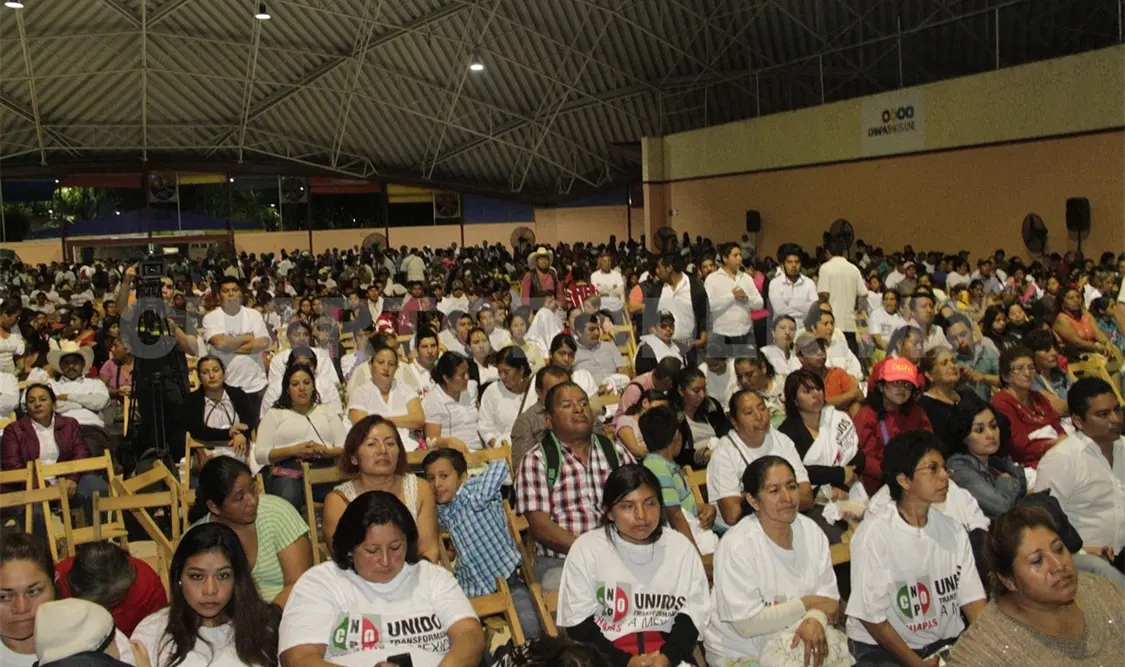 Acudieron representantes de la CNOP de todo el estado. Guillermo Ramos / CP