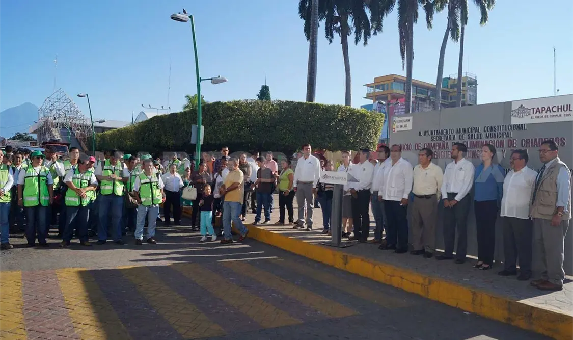 Respalda CRISP acciones contra el Aedes Aegypti