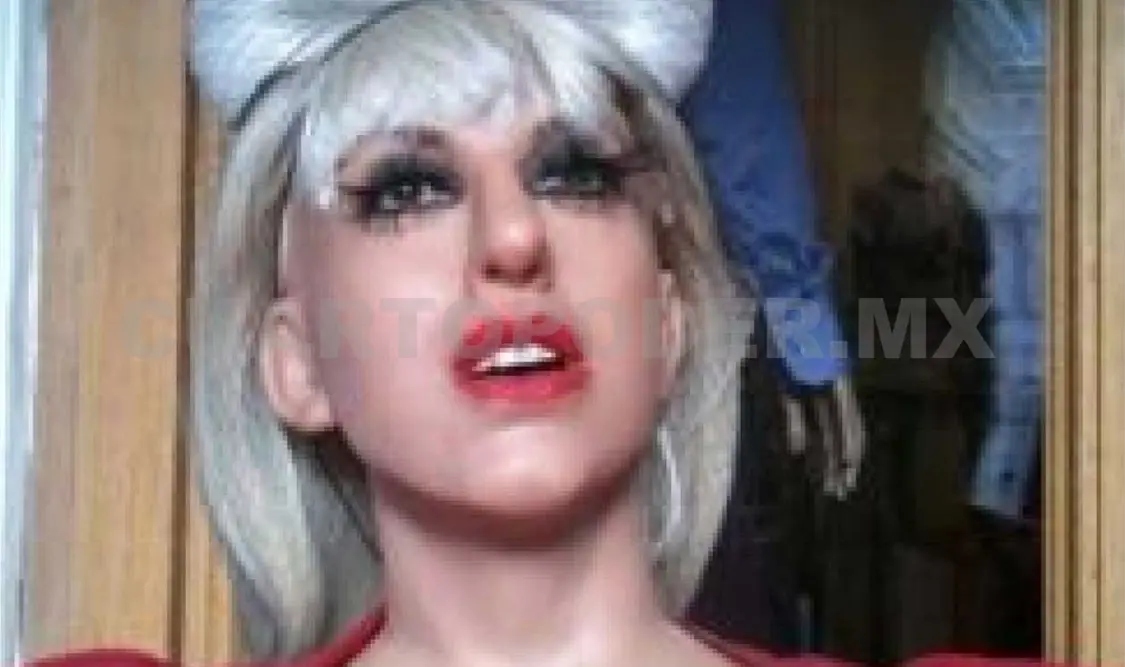 Figura de Lady Gaga, digna del terror