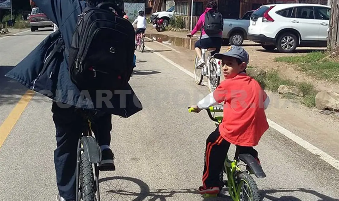 Con esta rodada se busca el convivio entre ciclistas y automovilistas. CP