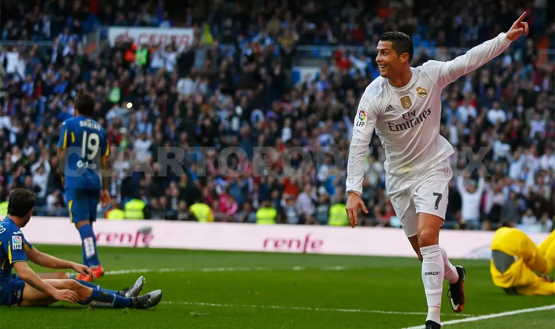 Real Madrid golea 4-1 al Getafe