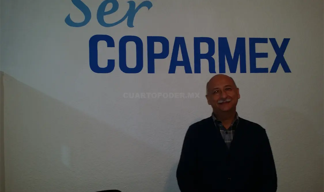 El presidente de la Coparmex Chiapas, Federico Manuel Cuesy Ramírez.