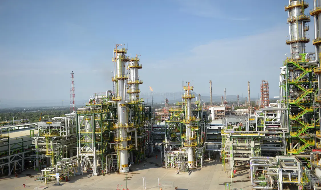 Inauguración del Proyecto de Gasolinas Limpias en la Refinería de Tula. NTX