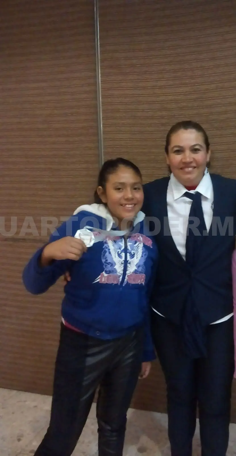Con cuatro meses de entrenamiento, la chiapaneca consiguió el segundo lugar. Cortesía
