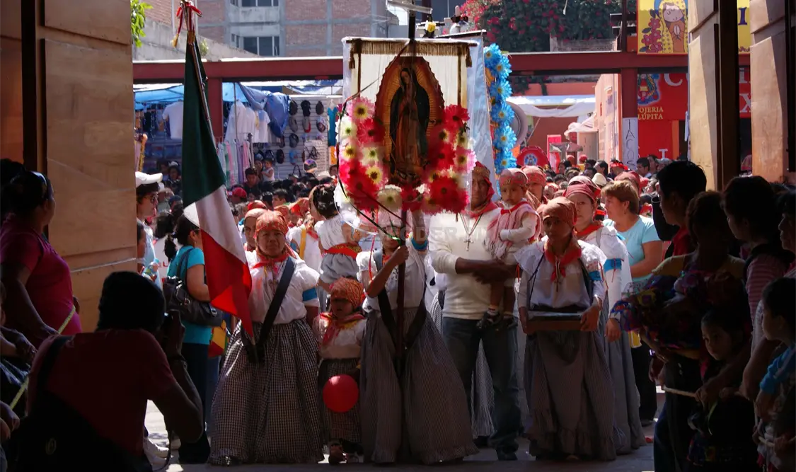 Celebrar a la Virgen de Guadalupe es celebrar la vida misma, la fe de México. CP