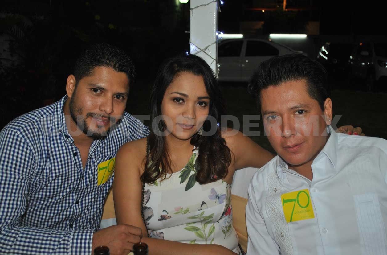 María Luisa celebró con excelente compañía