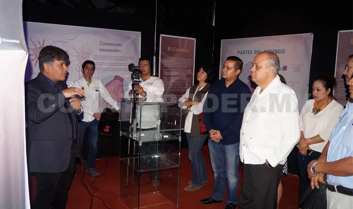 Inauguran exposición “El cerebro y sus enfermedades”