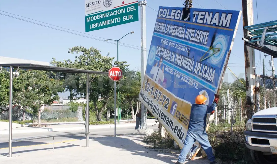 En 2016 inician trámites para permisos de anuncios