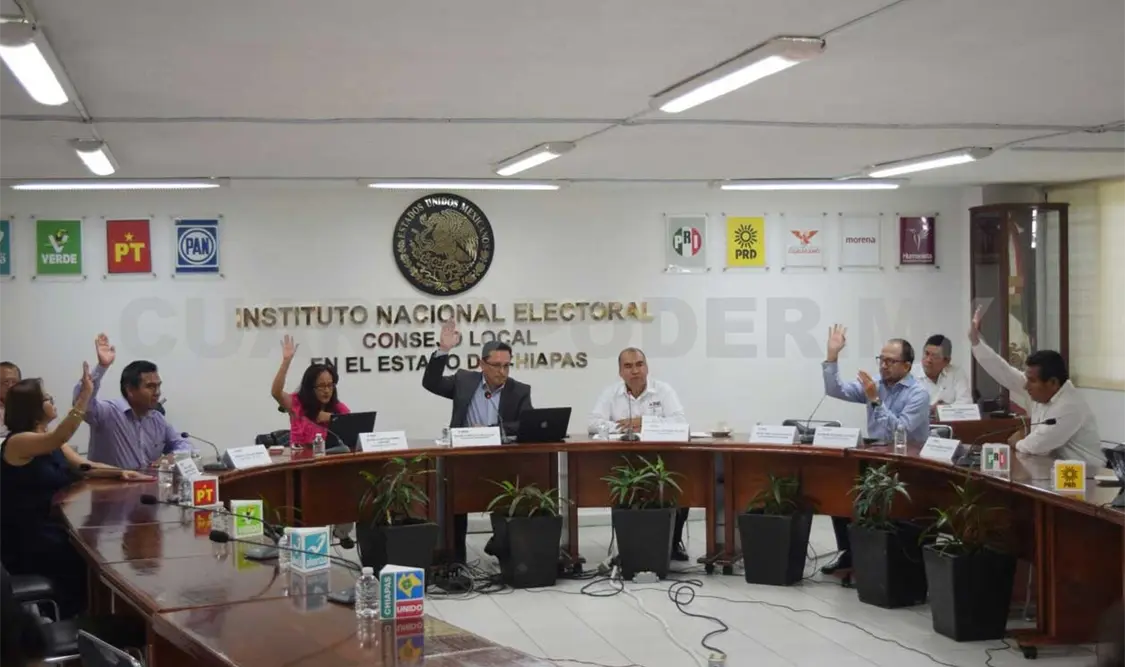 Concluye INE elecciones en Chiapas