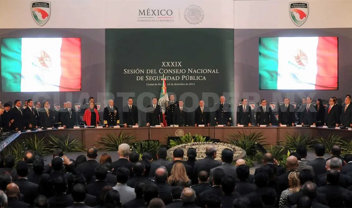 Se Reúne el Consejo Nacional de Seguridad Pública