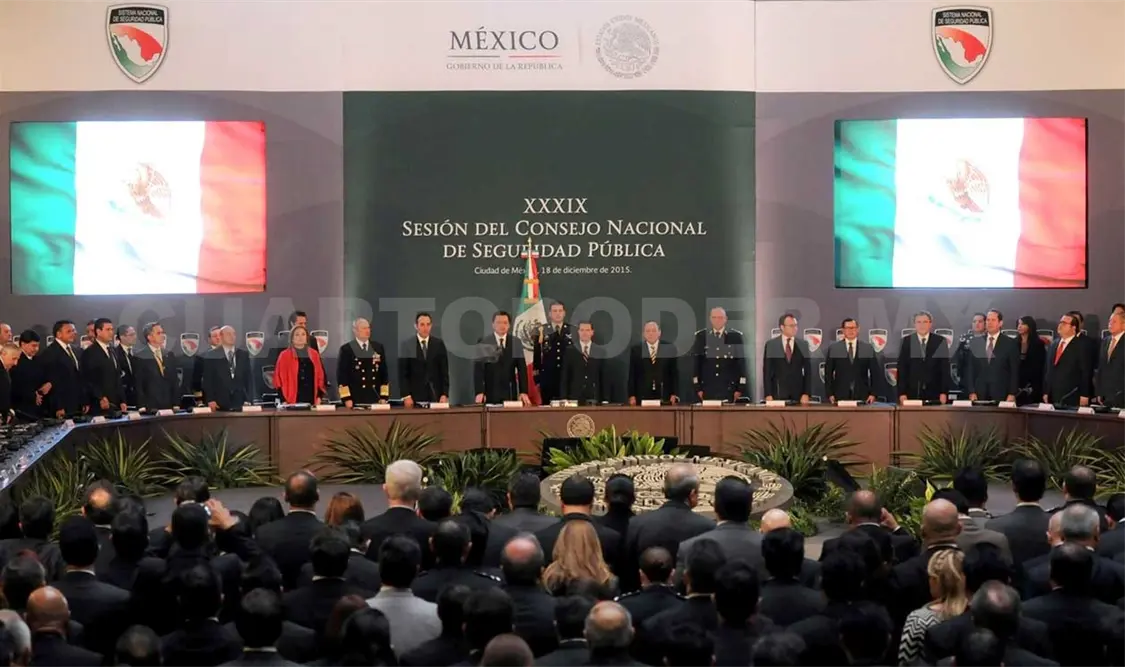 Chiapas participa en Sesión de Seguridad