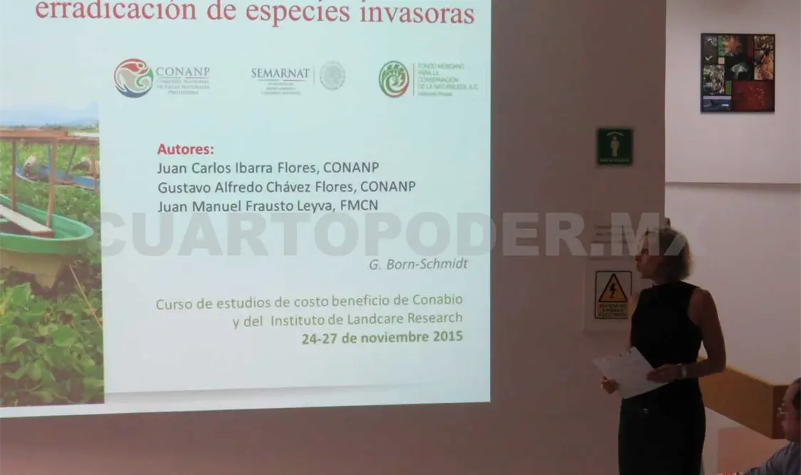 Con este curso, Barba Macías se capacitará para evaluar la situación a causa de especies invasoras. Manuel Martínez / CP