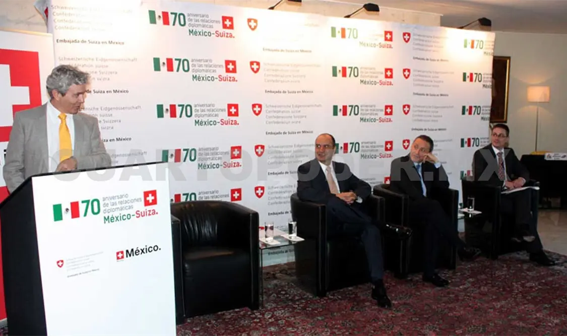 México y Suiza cumplen 70 años de relaciones