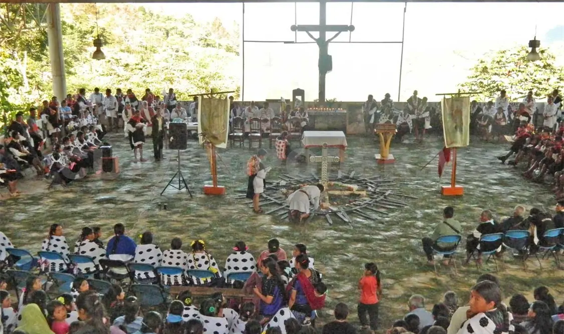 A 18 años, rememoran hechos de Acteal