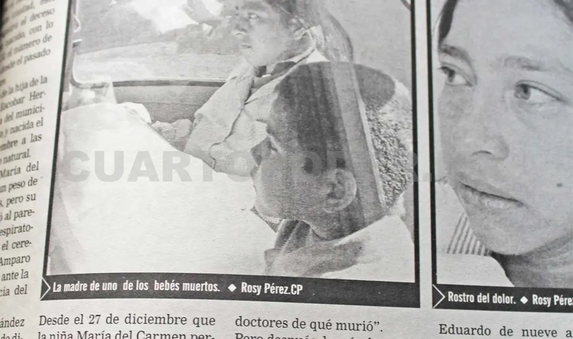 Siniestro pasado: Suman ya 31 bebés muertos