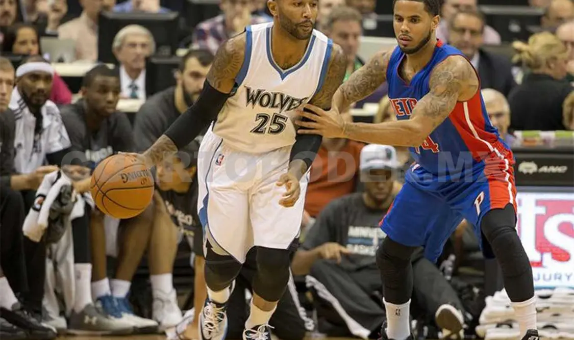 Pistons mejora gana 115-90 a Timberwolves