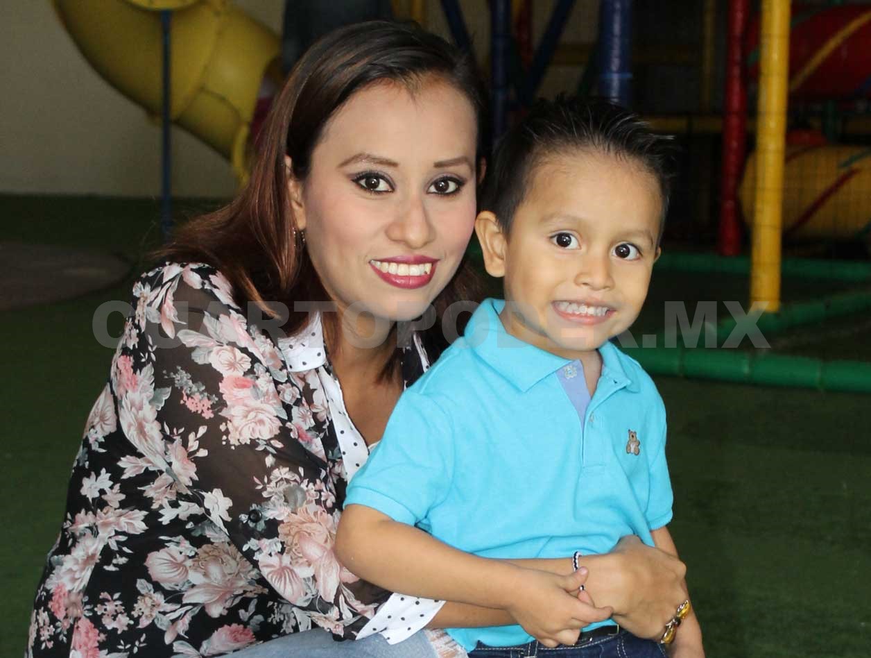 Mateo cumplió tres años