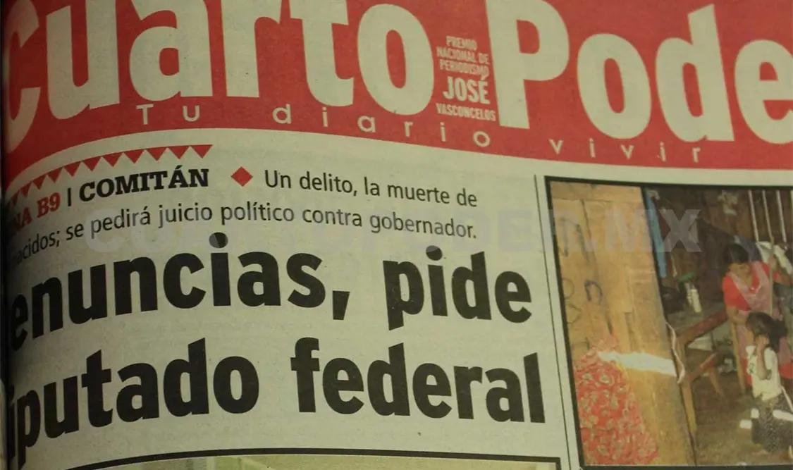 Portada publicada el 24 de enero del 2003. CP