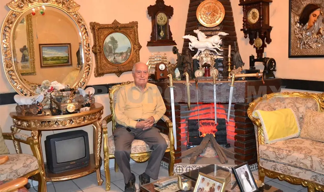 Interior de la casa de don Heriberto Gómez García. María Perianza / CP