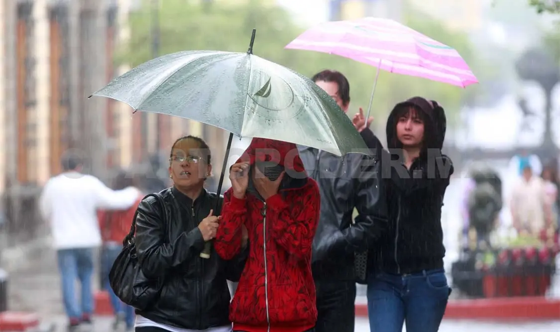 Prevalecerá lluvia y frío en el país
