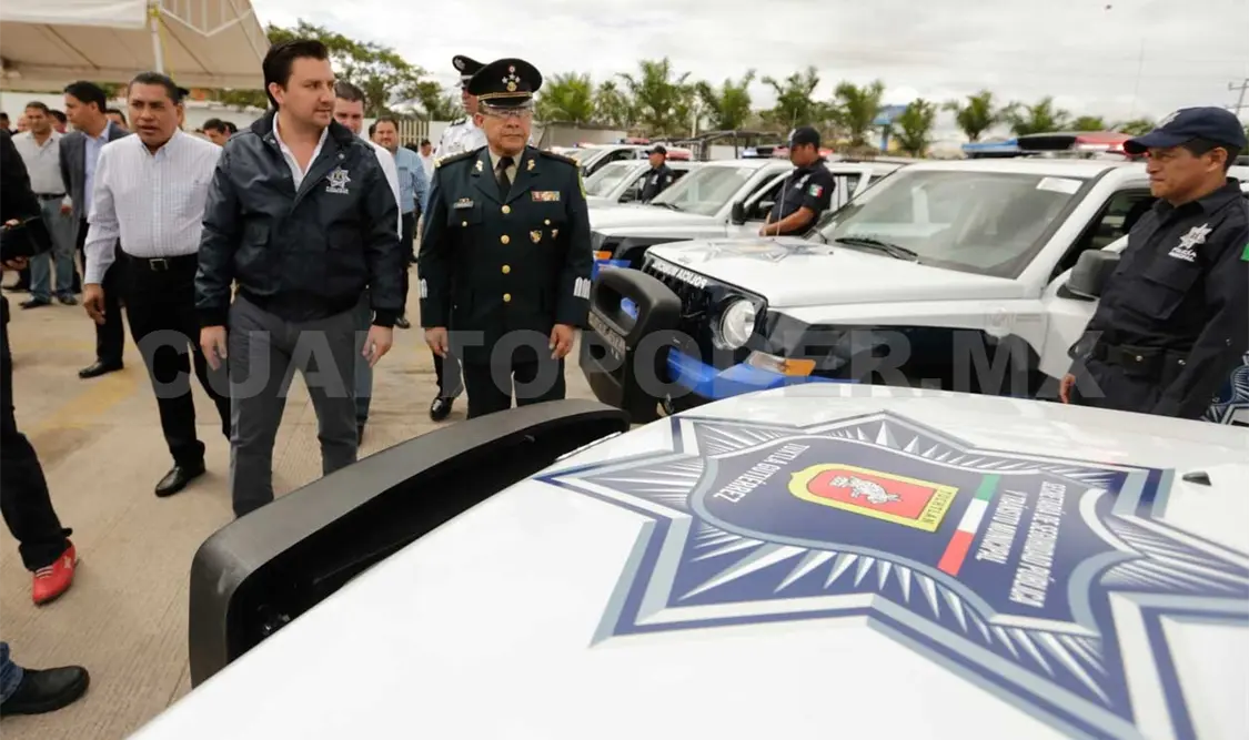 Policía contará con parque vehicular