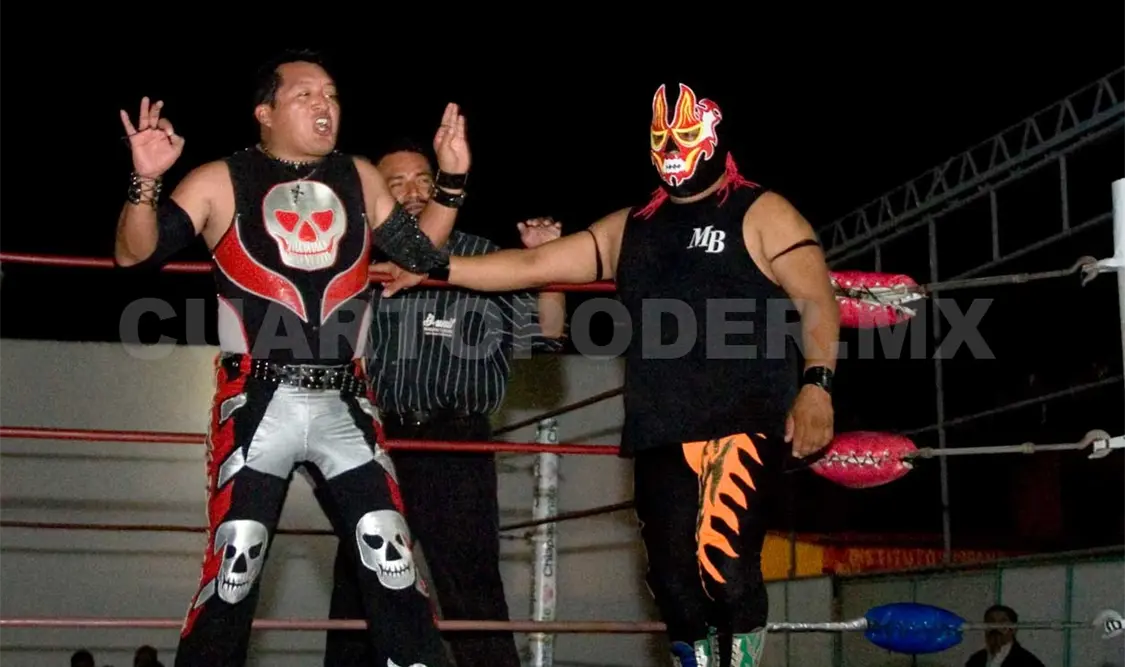 Luchadores locales entrenan por un lugar