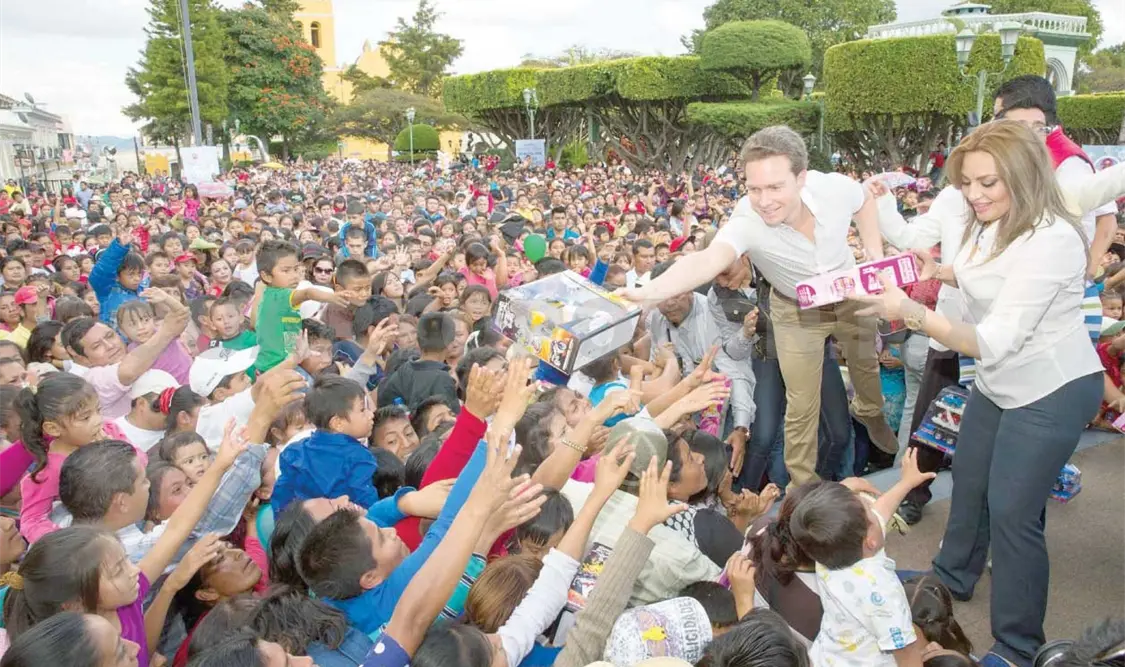 Niños festejaron el Día de Reyes Magos