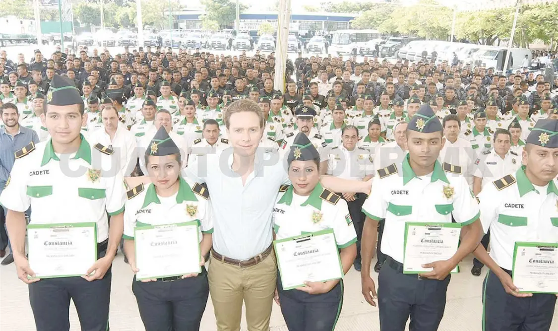 Reconoce MVC labor de elementos policiacos