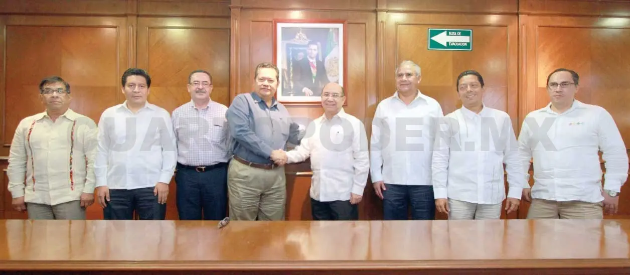 Reunión entre los Gobiernos de Chiapas y Oaxaca