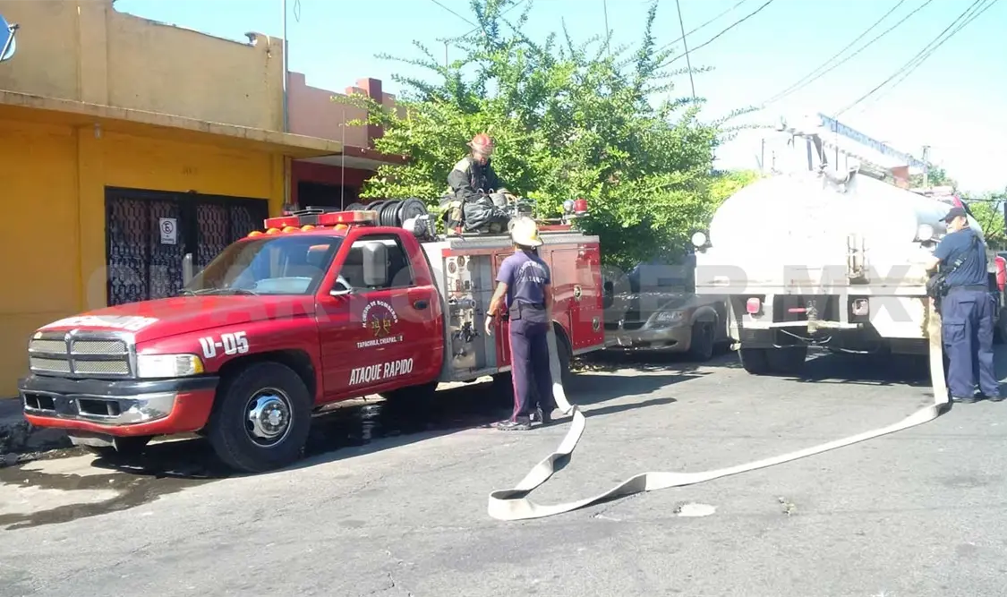 Se incendia cocina