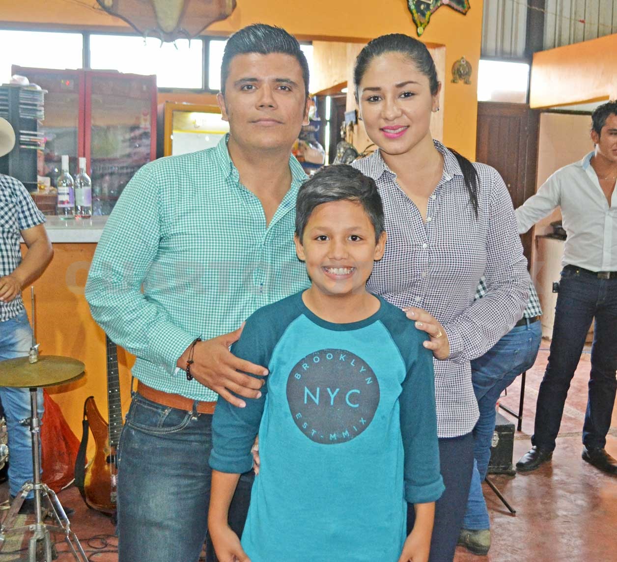 Erbin y Norma, recién casados