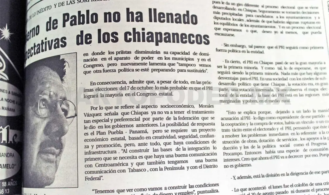 Siniestro pasado: Gobierno de Pablo no ha llenado las expectativas