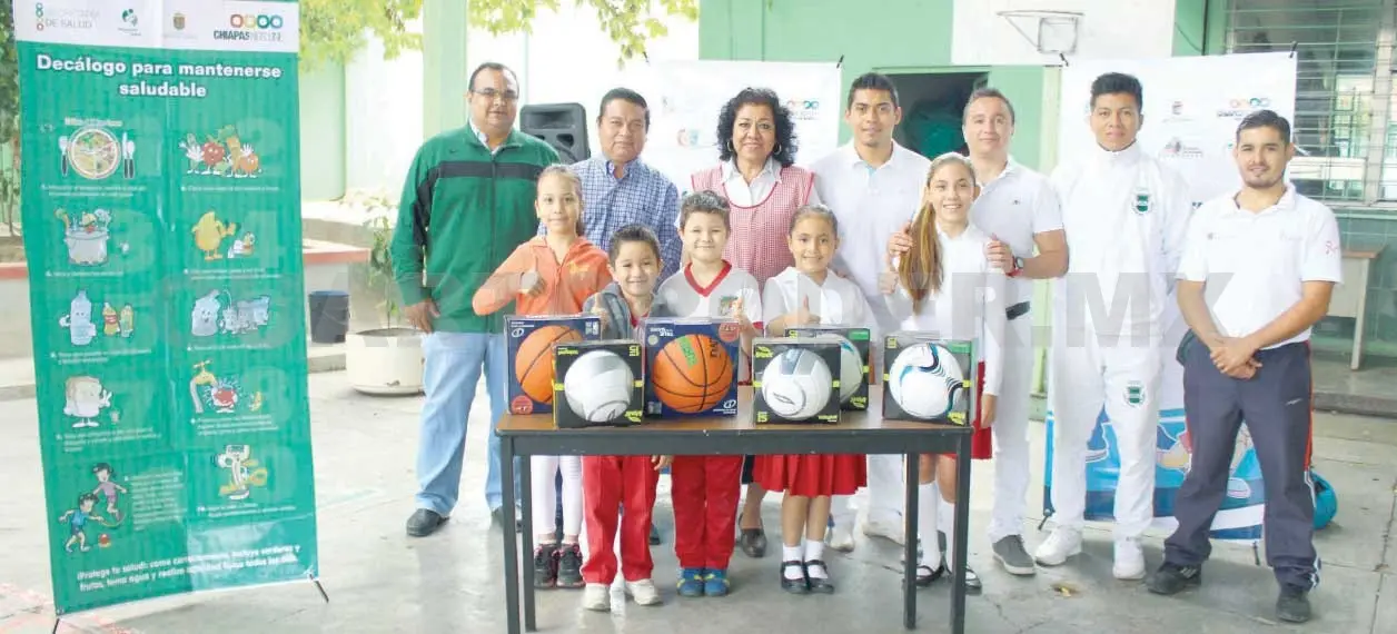 Reconocen escuela por implementar activación física