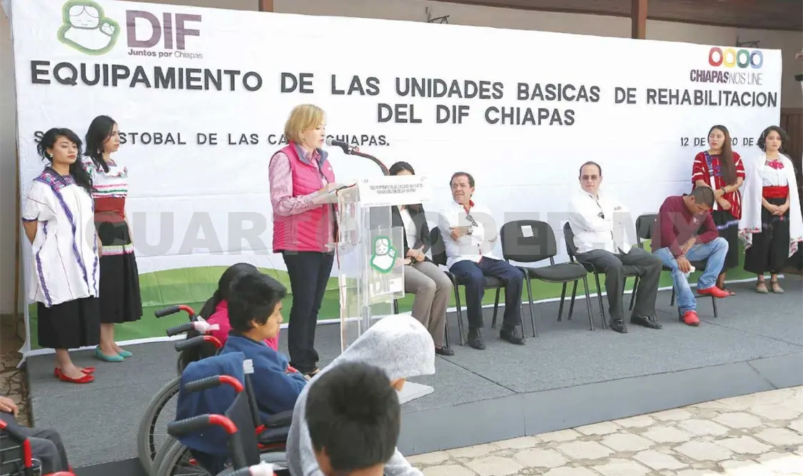 Equipan a unidades básicas de rehabilitación